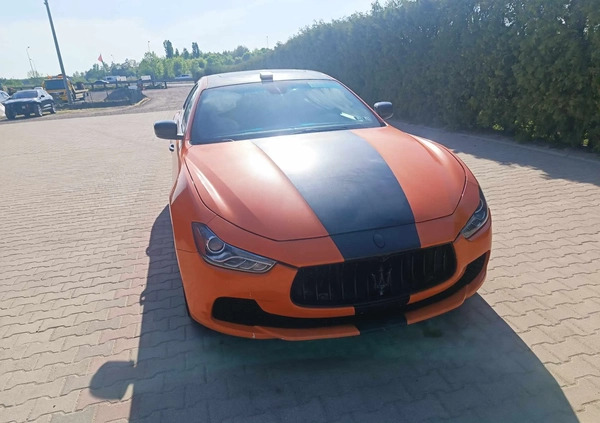 Maserati Ghibli cena 58900 przebieg: 99000, rok produkcji 2014 z Grójec małe 92